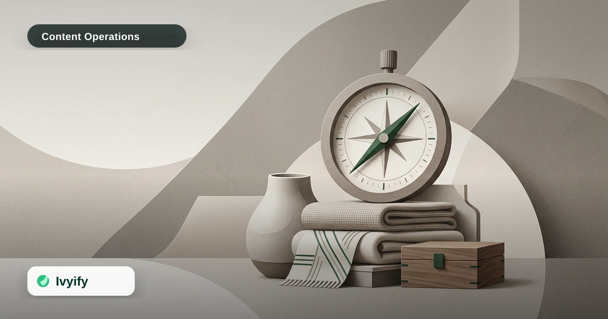 Editorial ecommerce illustration for How to Design an Ecommerce Content Quality Assurance Framework